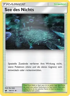 Pokémon-Karte See des Nichts 099/111