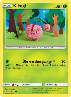 Pokémon-Karte Kikugi 010/156