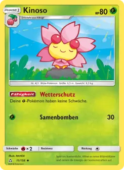 Pokémon-Karte Kinoso 011/156