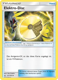 Pokémon-Karte Elektro-Disc 121/156