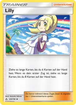 Pokémon-Karte Lilly 125/156