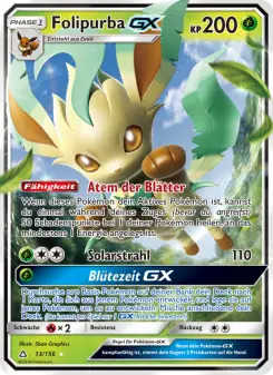 Pokémon-Karte Folipurba GX 013/156