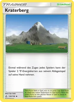 Pokémon-Karte Kraterberg 130/156
