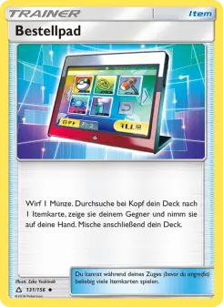 Pokémon-Karte Bestellpad 131/156