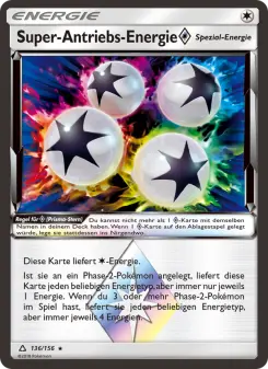 Pokémon-Karte Super-Antriebs-Energie ◇ 136/156