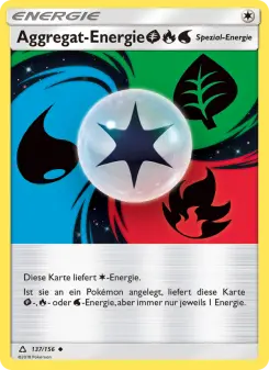 Pokémon-Karte Aggregat-Energie GrassFireWater 137/156