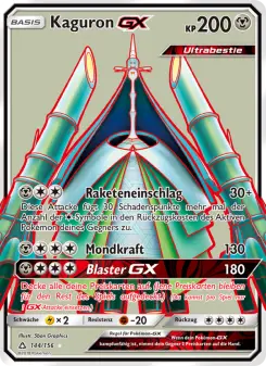 Pokémon-Karte Kaguron GX 144/156