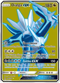 Pokémon-Karte Dialga GX 146/156