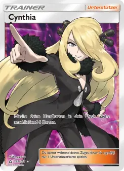 Pokémon-Karte Cynthia 148/156