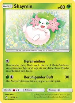 Pokémon-Karte Shaymin 015/156