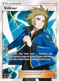 Pokémon-Karte Volkner 156/156