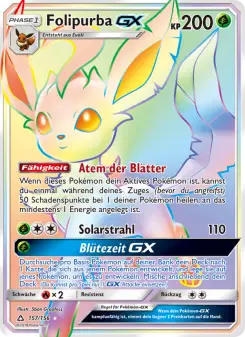 Pokémon-Karte Folipurba GX 157/156