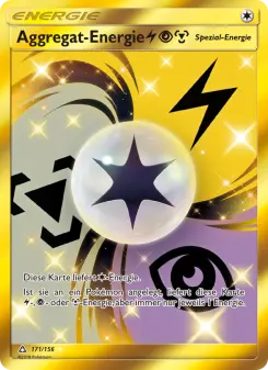 Pokémon-Karte Aggregat-Energie LightningPsychicMetal 171/156
