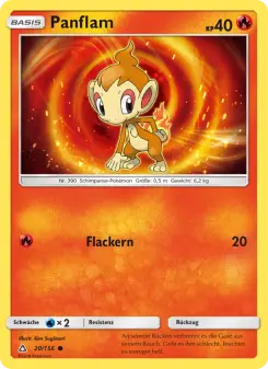 Pokémon-Karte Panflam 020/156