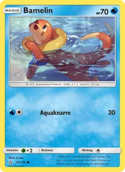 Pokémon-Karte Bamelin 035/156