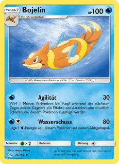 Pokémon-Karte Bojelin 036/156
