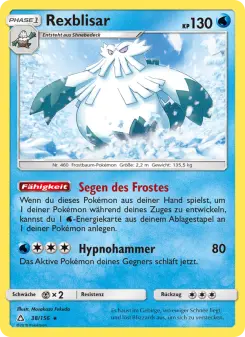Pokémon-Karte Rexblisar 038/156