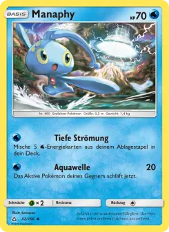 Pokémon-Karte Manaphy 042/156