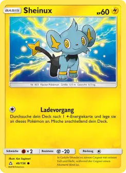 Pokémon-Karte Sheinux 046/156
