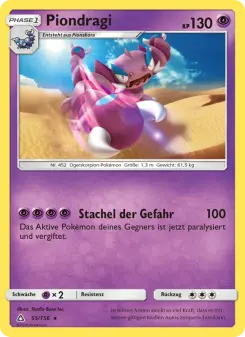 Pokémon-Karte Piondragi 055/156