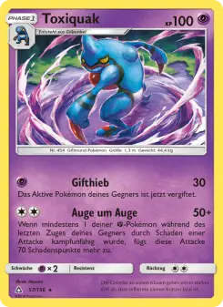 Pokémon-Karte Toxiquak 057/156