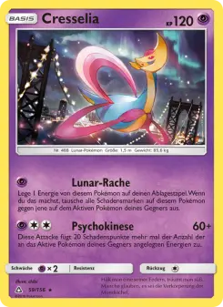 Pokémon-Karte Cresselia 059/156