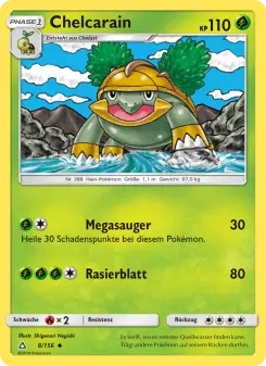 Pokémon-Karte Chelcarain 008/156