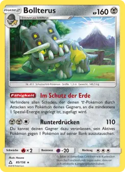 Pokémon-Karte Bollterus 085/156
