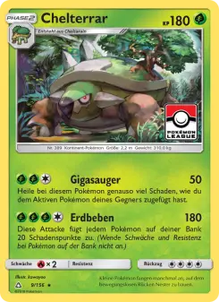 Pokémon-Karte Chelterrar 009/156