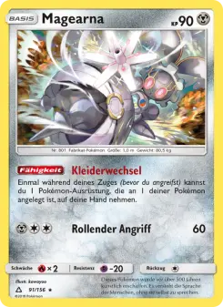 Pokémon-Karte Magearna 091/156