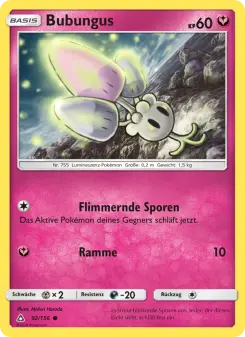 Pokémon-Karte Bubungus 092/156