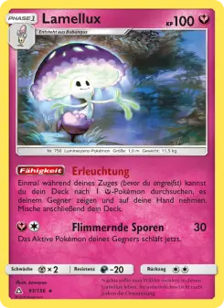 Pokémon-Karte Lamellux 093/156
