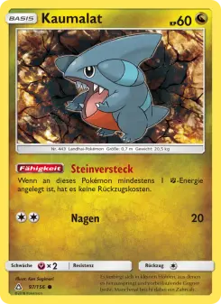 Pokémon-Karte Kaumalat 097/156
