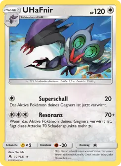 Pokémon-Karte UHaFnir 101/131