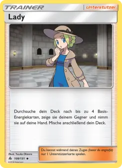 Pokémon-Karte Lady 109/131
