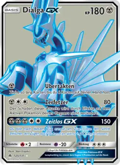 Pokémon-Karte Dialga GX 125/131