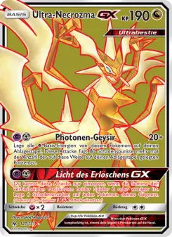 Pokémon-Karte Ultra-Necrozma GX 127/131