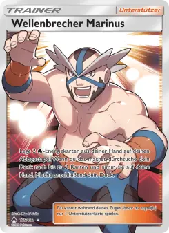 Pokémon-Karte Wellenbrecher Marinus 129/131