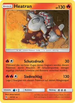 Pokémon-Karte Heatran 013/131