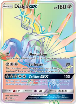 Pokémon-Karte Dialga GX 138/131
