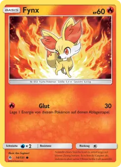 Pokémon-Karte Fynx 014/131