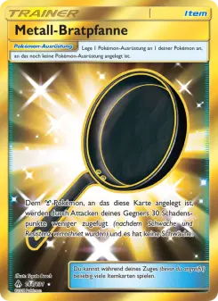 Pokémon-Karte Metall-Bratpfanne 144/131