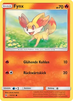 Pokémon-Karte Fynx 015/131