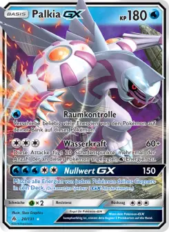 Pokémon-Karte Palkia GX 020/131