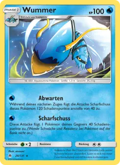 Pokémon-Karte Wummer 026/131