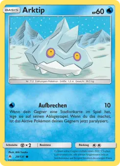 Pokémon-Karte Arktip 029/131