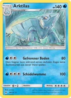 Pokémon-Karte Arktilas 030/131