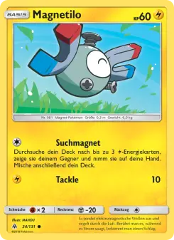 Pokémon-Karte Magnetilo 034/131