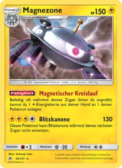 Pokémon-Karte Magnezone 036/131