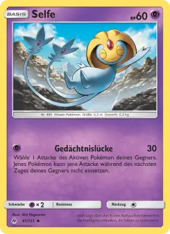 Pokémon-Karte Selfe 041/131